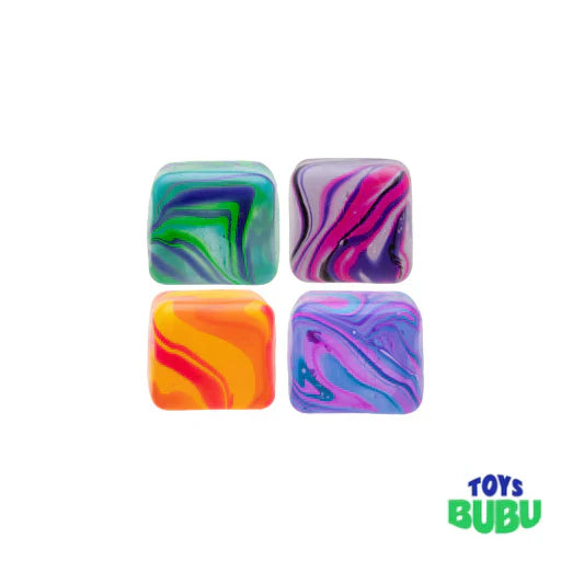 Swirl Squish Cube Stress Toy