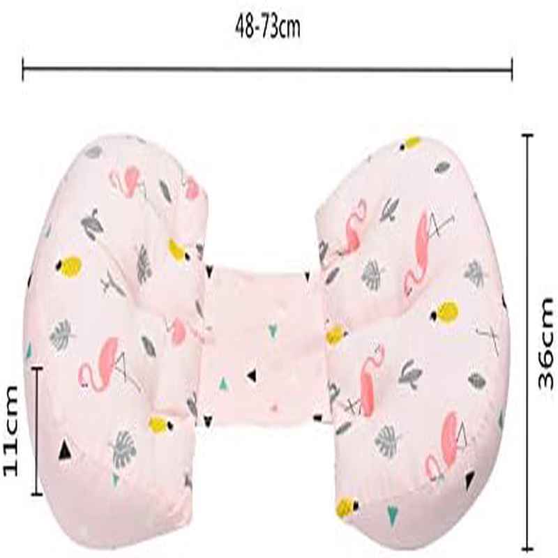 Pregnancy Pillow - Extra Soft Double Wedge Maternity Belly Support with Ergonomic Design, Non-Slip Backrest & Side Sleeper for Pregnant Moms - Comfortable