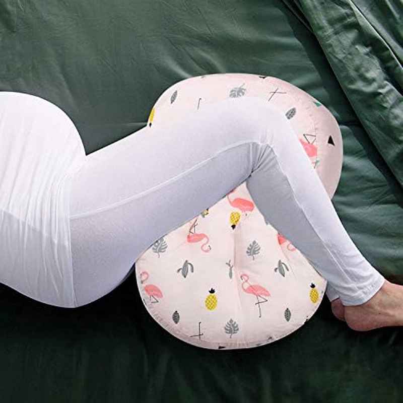 Pregnancy Pillow - Extra Soft Double Wedge Maternity Belly Support with Ergonomic Design, Non-Slip Backrest & Side Sleeper for Pregnant Moms - Comfortable